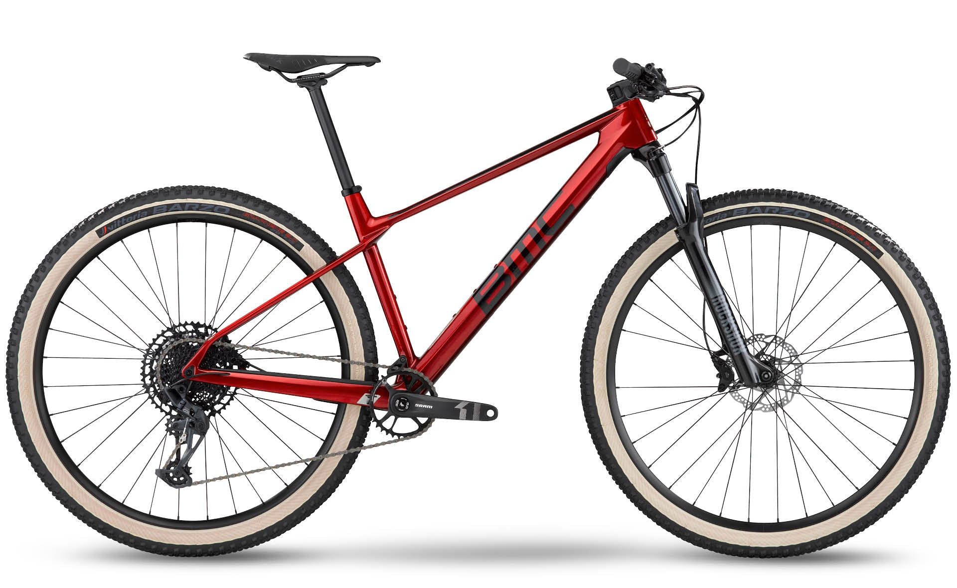 BMC Bikes | Twostroke 01 FOUR METALLIC CHERRY RED / BLACK