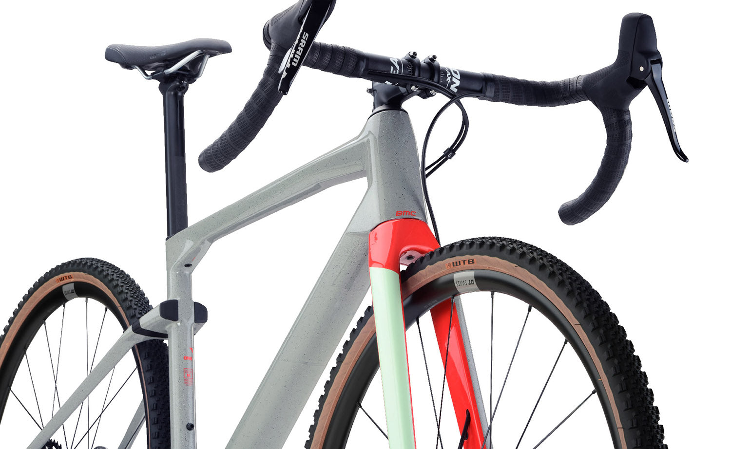 BMC Bikes | URS ONE SPECKLED GREY / NEON RED