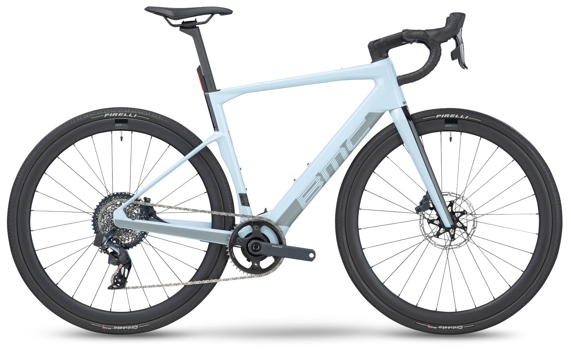 BMC Bikes | Roadmachine 01 AMP X ONE USA ICE BLUE / BLACK